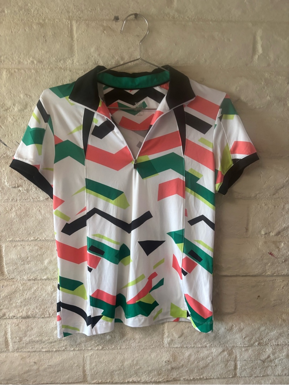 Tail White Label Tennis Shirt-Small